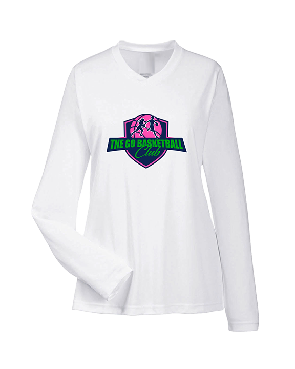 The Go Basketball Club Logo - Womens Performance Longsleeve