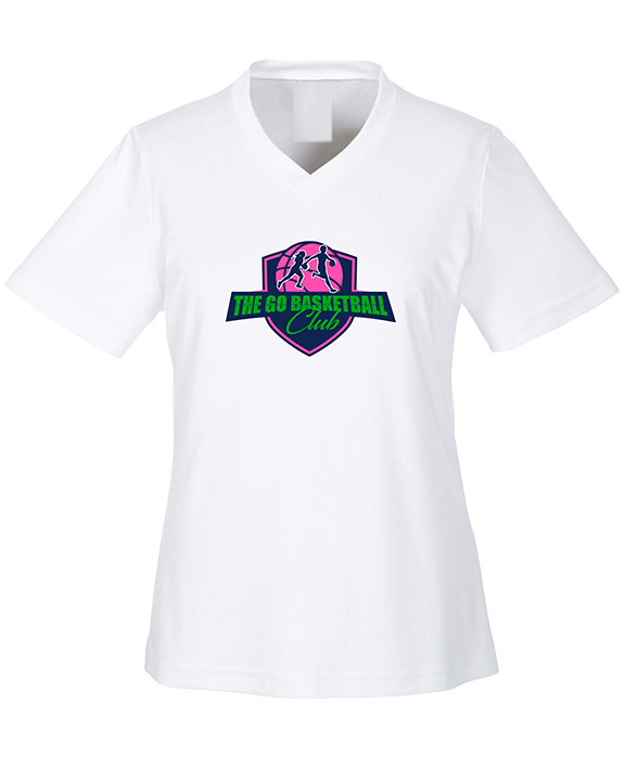 The Go Basketball Club Logo - Womens Performance Shirt