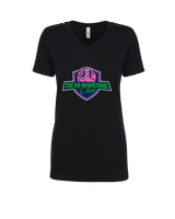 The Go Basketball Club Logo - Womens Vneck