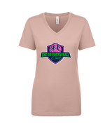 The Go Basketball Club Logo - Womens Vneck