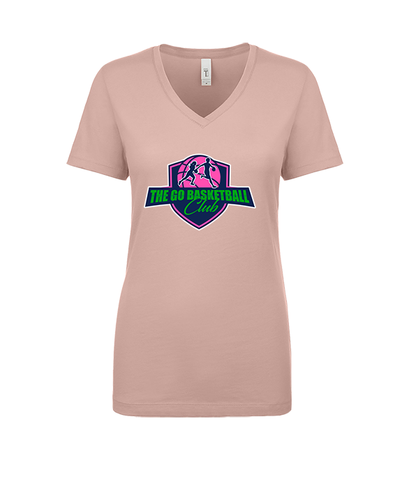 The Go Basketball Club Logo - Womens Vneck