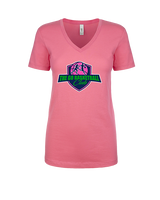 The Go Basketball Club Logo - Womens Vneck