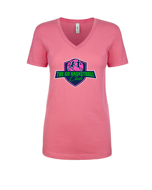 The Go Basketball Club Logo - Womens Vneck