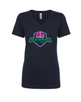 The Go Basketball Club Logo - Womens Vneck