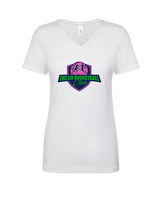 The Go Basketball Club Logo - Womens Vneck