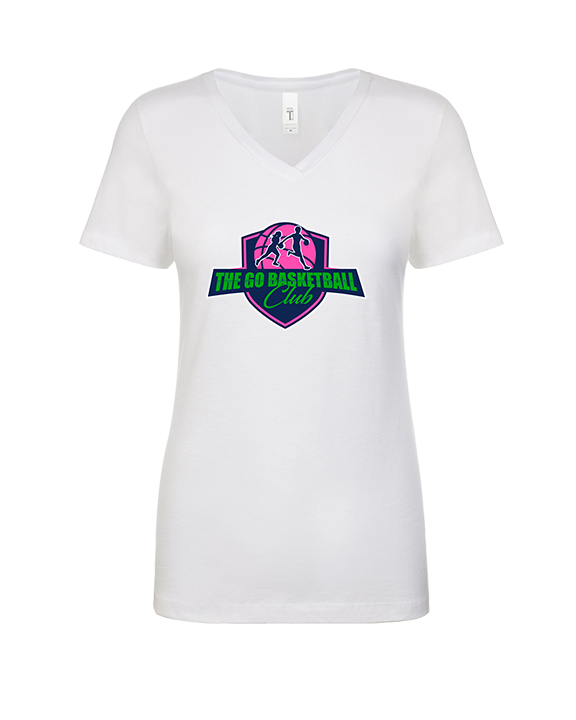 The Go Basketball Club Logo - Womens Vneck