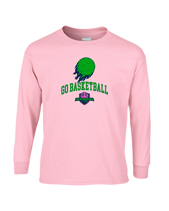 The GO Basketball Club On Fire - Cotton Longsleeve