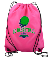 The GO Basketball Club On Fire - Drawstring Bag