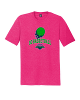 The GO Basketball Club On Fire - Tri-Blend Shirt