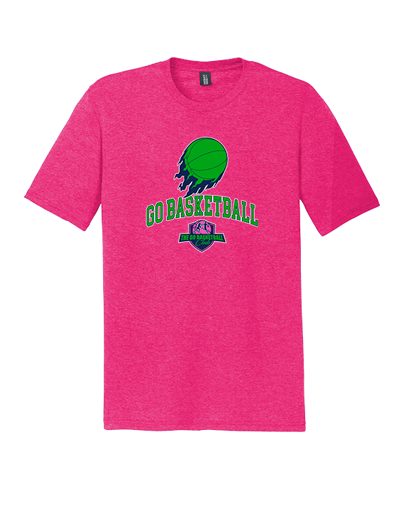 The GO Basketball Club On Fire - Tri-Blend Shirt