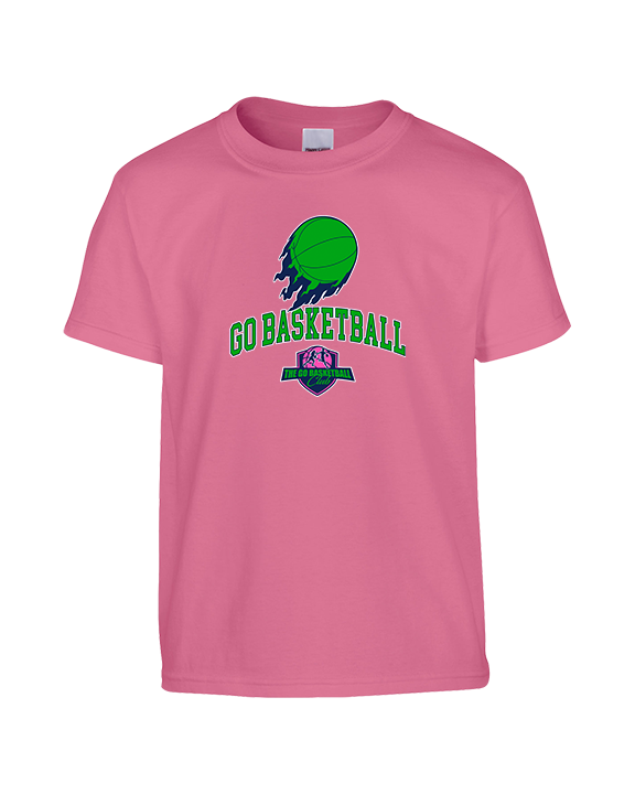 The GO Basketball Club On Fire - Youth Shirt