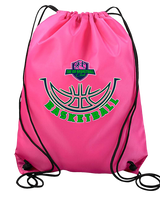 The GO Basketball Club Outline - Drawstring Bag