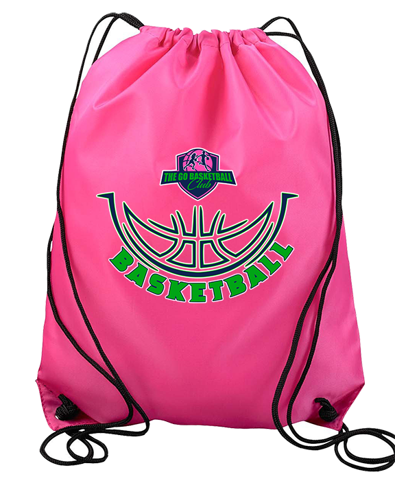 The GO Basketball Club Outline - Drawstring Bag