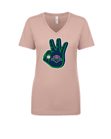 The GO Basketball Club Shooter - Womens Vneck