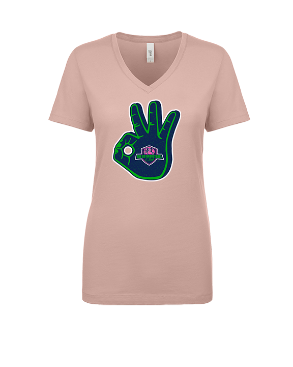 The GO Basketball Club Shooter - Womens Vneck