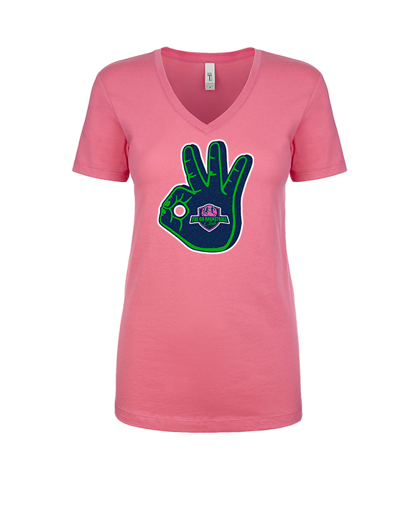 The GO Basketball Club Shooter - Womens Vneck