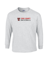Todd County HS Baseball Basic - Cotton Longsleeve