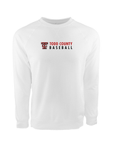 Todd County HS Baseball Basic - Crewneck Sweatshirt
