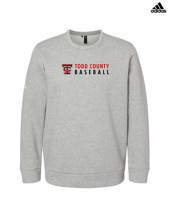 Todd County HS Baseball Basic - Mens Adidas Crewneck