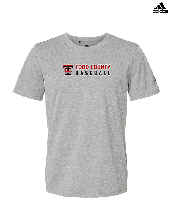 Todd County HS Baseball Basic - Mens Adidas Performance Shirt