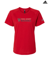 Todd County HS Baseball Basic - Womens Adidas Performance Shirt