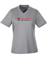 Todd County HS Baseball Basic - Womens Performance Shirt