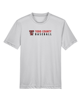 Todd County HS Baseball Basic - Youth Performance Shirt