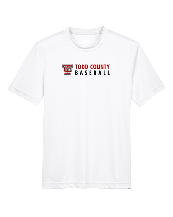 Todd County HS Baseball Basic - Youth Performance Shirt