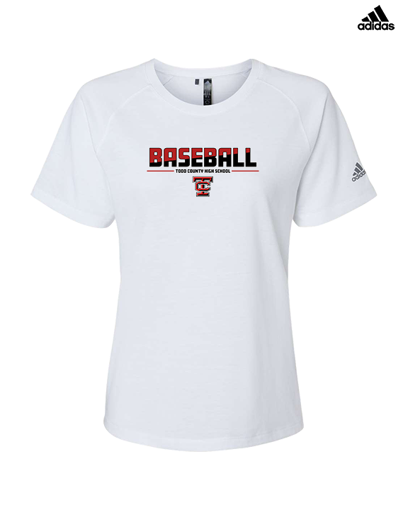 Todd County HS Baseball Cut - Womens Adidas Performance Shirt