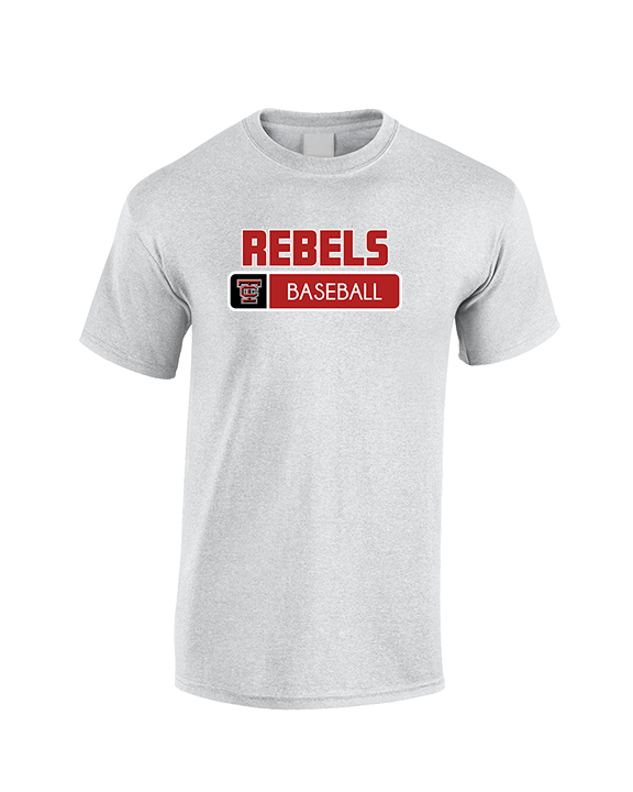 Todd County HS Baseball Pennant - Cotton T-Shirt