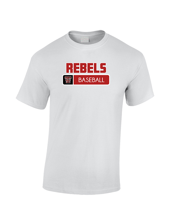 Todd County HS Baseball Pennant - Cotton T-Shirt