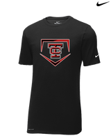 Todd County HS Baseball Plate - Mens Nike Cotton Poly Tee
