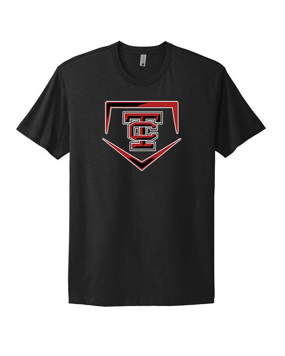 Todd County HS Baseball Plate - Mens Select Cotton T-Shirt