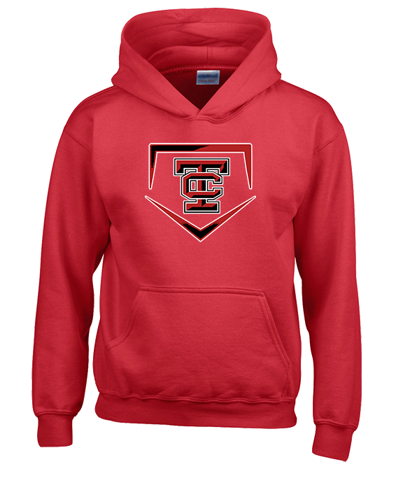 Todd County HS Baseball Plate - Unisex Hoodie