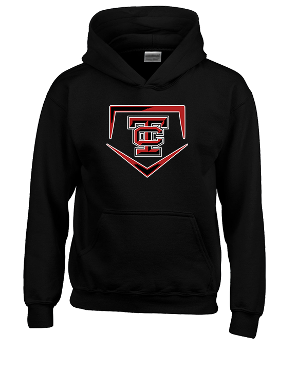 Todd County HS Baseball Plate - Youth Hoodie