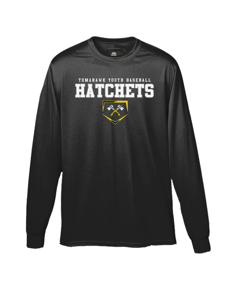 Tomahawk Youth Mascot - Performance Long Sleeve