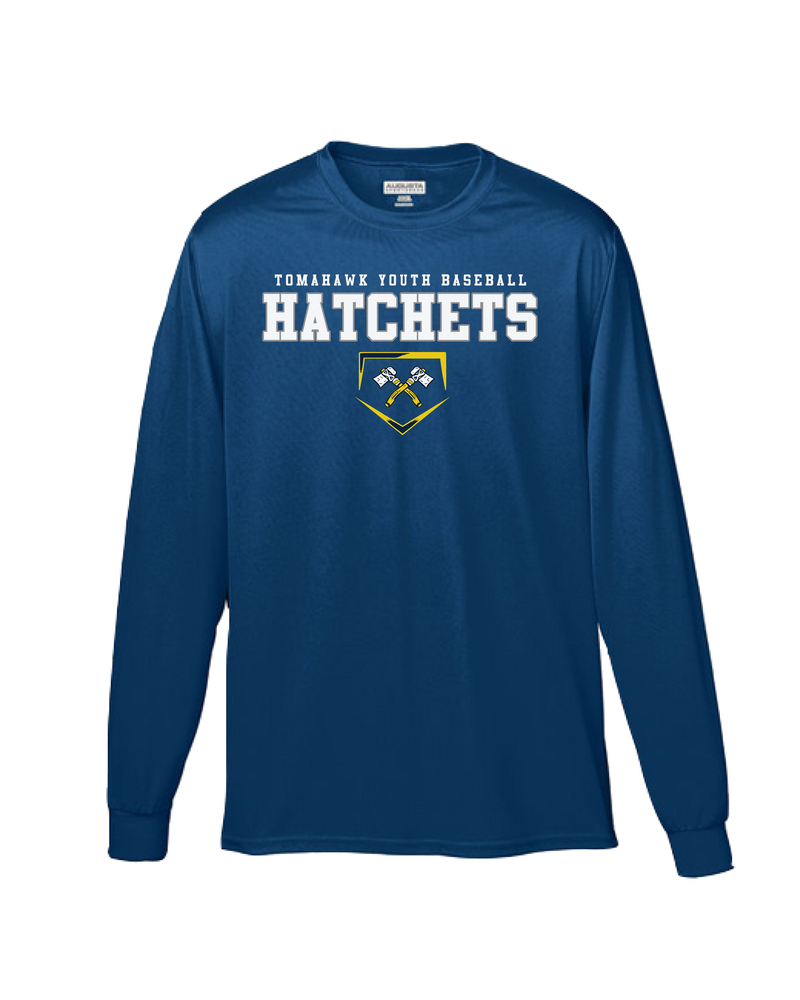 Tomahawk Youth Mascot - Performance Long Sleeve