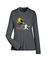 Tomahawk HS Baseball Hitter - Womens Performance Longsleeve