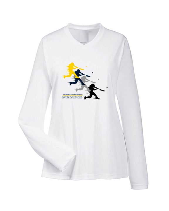 Tomahawk HS Baseball Hitter - Womens Performance Longsleeve