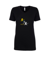 Tomahawk HS Baseball Hitter - Womens V-Neck