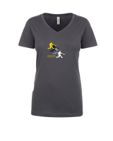 Tomahawk HS Baseball Hitter - Womens V-Neck