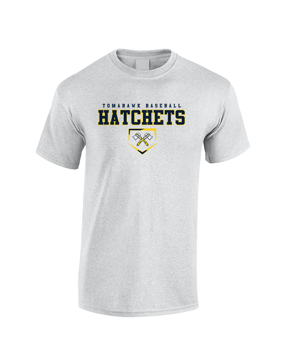 Tomahawk HS Baseball Mascot - Cotton T-Shirt