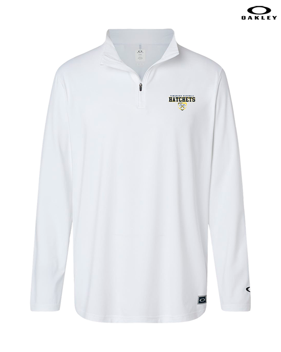 Tomahawk HS Baseball Mascot - Mens Oakley Quarter Zip