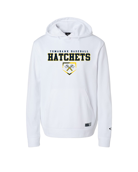 Tomahawk HS Baseball Mascot - Oakley Performance Hoodie