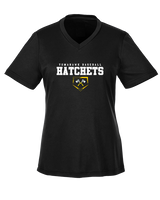 Tomahawk HS Baseball Mascot - Womens Performance Shirt