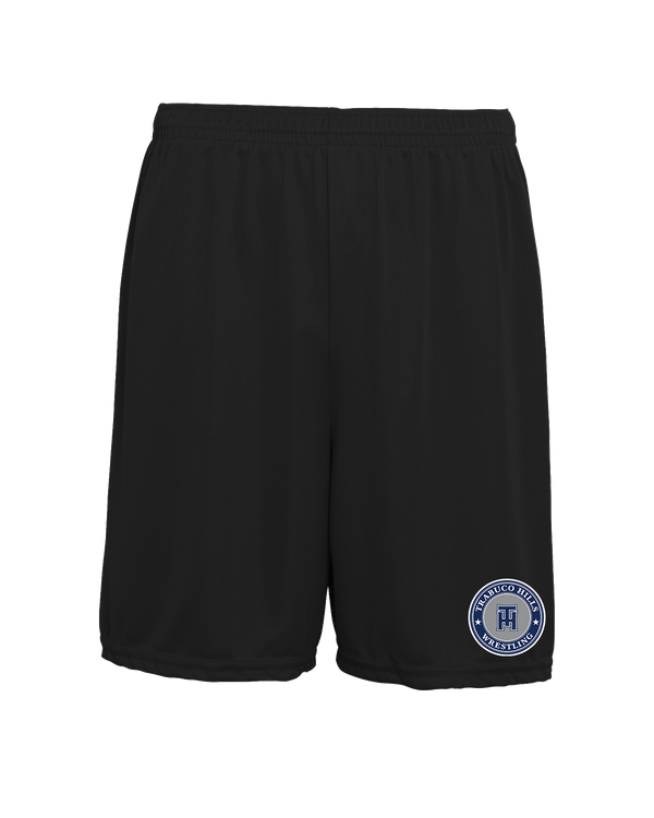 Trabuco Hills HS TH Wrestling Circle - 7 inch Training Shorts