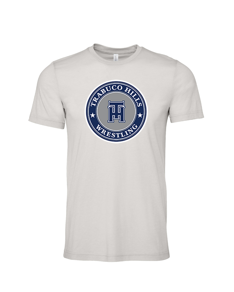 Trabuco Hills HS TH Wrestling Circle - Mens Tri Blend Shirt