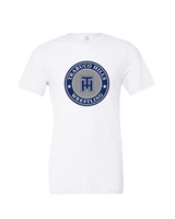 Trabuco Hills HS TH Wrestling Circle - Mens Tri Blend Shirt