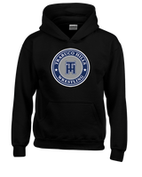 Trabuco Hills HS TH Wrestling Circle - Cotton Hoodie