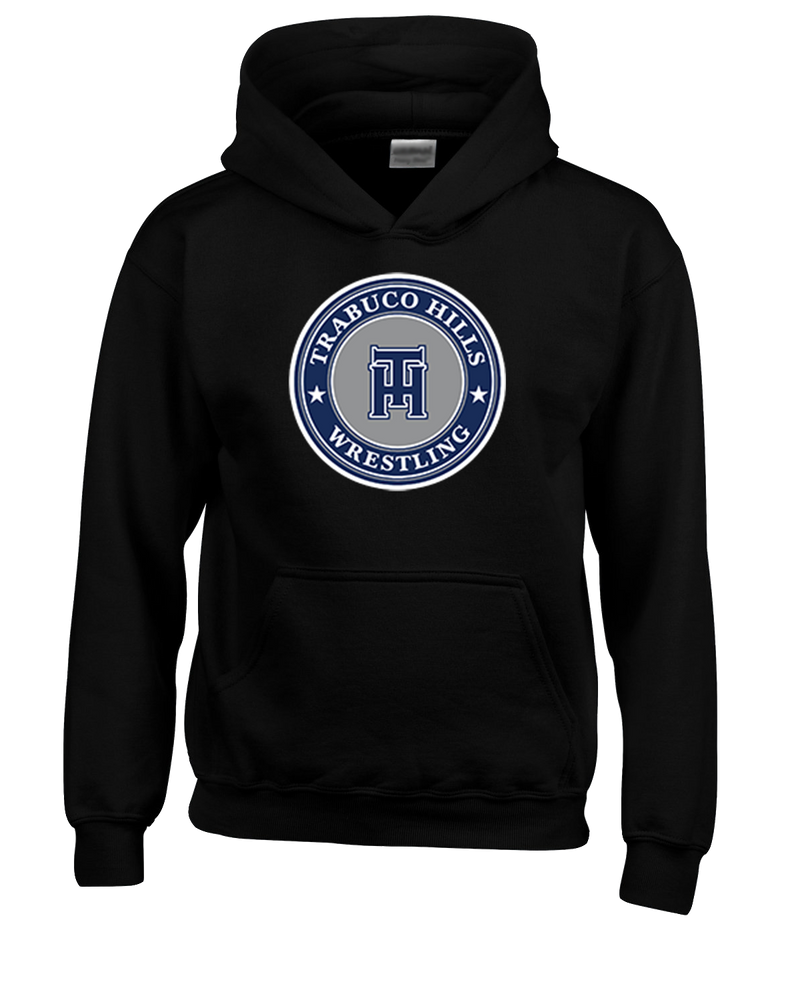 Trabuco Hills HS TH Wrestling Circle - Cotton Hoodie